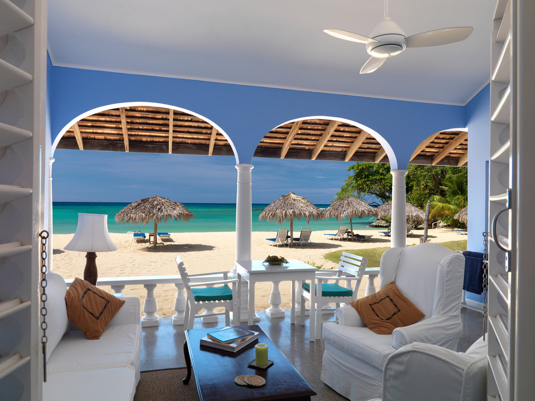 a beachfront veranda suite