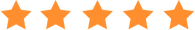 five orange stars