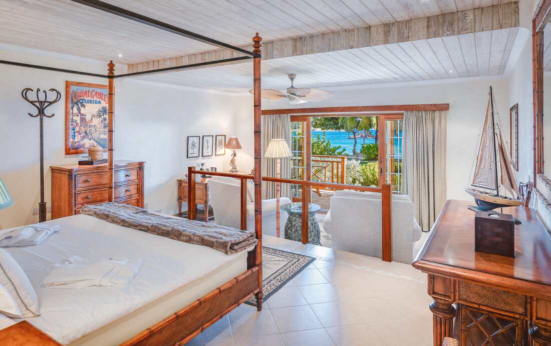 A beachfront suite at Bequia Bay 