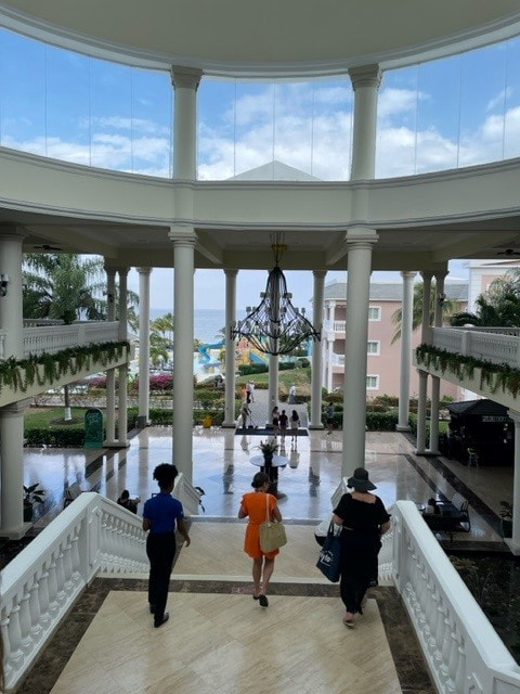 the entrance at Grand Palladium Jamaica