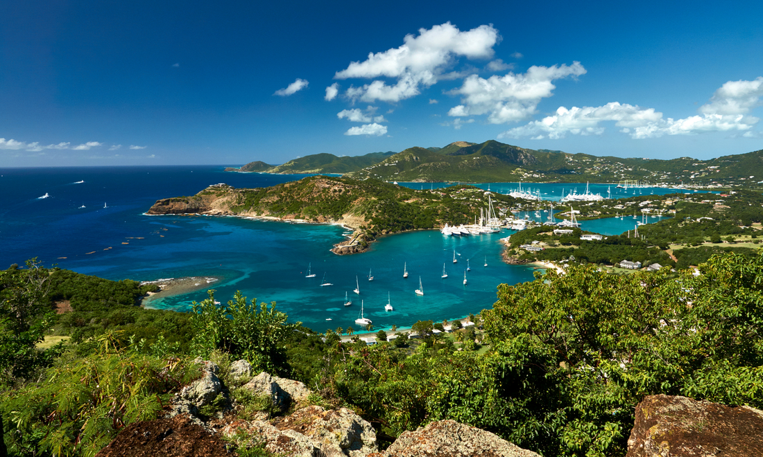 a harbour in Antigua